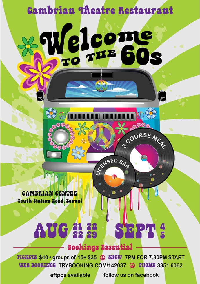Poster - Welcome to the 60s