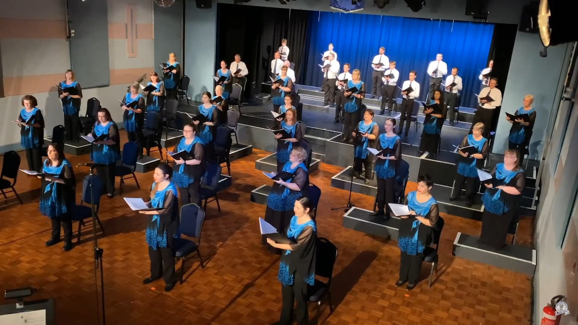 Senior Choir during our virtual concert