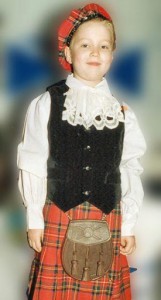 Young boy Scottish 